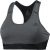 Adidas Don’t Rest Alphaskin Heathered Bra dark grey heather/black