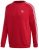 Adidas Men Originals 3-Stripes Crewneck Sweatshirt lush red (FM3761)