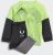 Adidas Mini Me Messi Set solar green / black / reflective silver