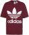 Adidas Originals Oversize Trefoil T-Shirt burgundy