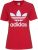 Adidas Originals Trefoil T-Shirt Women lush red/white (FM3302)