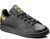 Adidas Stan Smith K core black/gold metallic