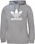 Adidas Trefoil Warm-Up Hoodie medium grey heather