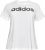 Adidas Women Athletics Essentials Inclusive-Sizing T-Shirt white/black (FL9252)