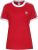 Adidas Women Original 3-Stripes T-Shirt lush red/white (FM3318)