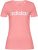 Adidas Women’s Essentials Linear Tee glory pink/white (FM6423)