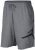 Nike Men’s Fleece Shorts Jordan Jumpman Logo carbon heather/black